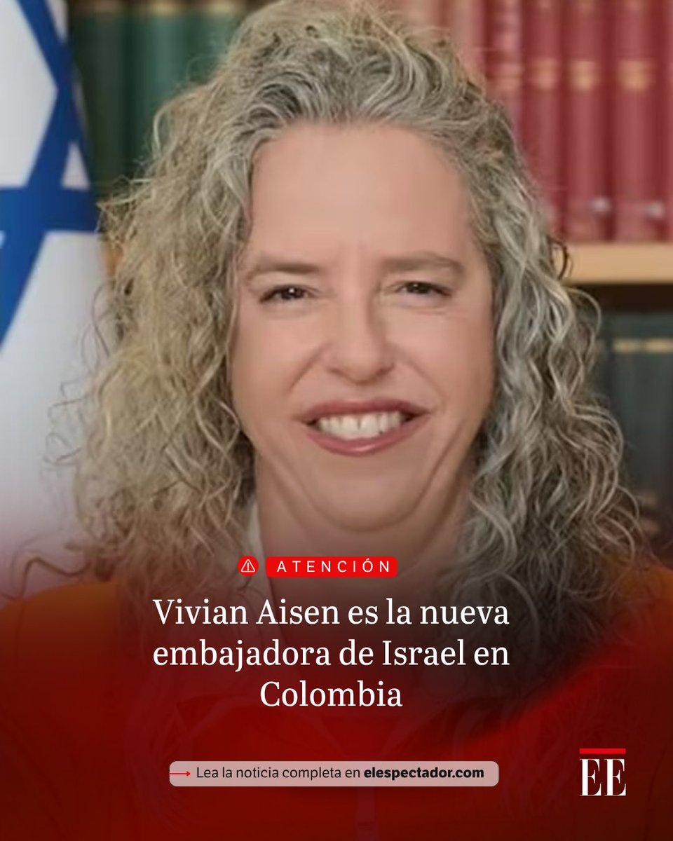 elespectador's tweet photo. Una mujer llegará para liderar el restablecimiento de relaciones entre Colombia e Israel. Lea los detalles 👉 https://t.co/CMsF54YabD https://t.co/yjK148Ll2m
