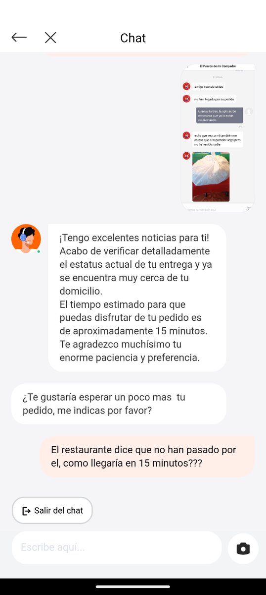 Salsero601's tweet photo. @Profeco @DiDi_Mexico Y su servicio de atención a clientes miente. https://t.co/21tkCNUtGl