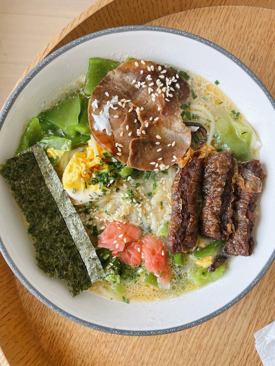 SimonneRiolo's tweet photo. Craving authentic Tokyo-style tonkotsu ramen Rich pork bone broth, curly noodles, melt-in-mouth chashu  Grab a bowl at our new spot—limited seating today! https://t.co/jMIUit8Elo
