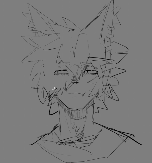 Zilla3668's tweet photo. Aak sketch before work https://t.co/kycV2CdMNk