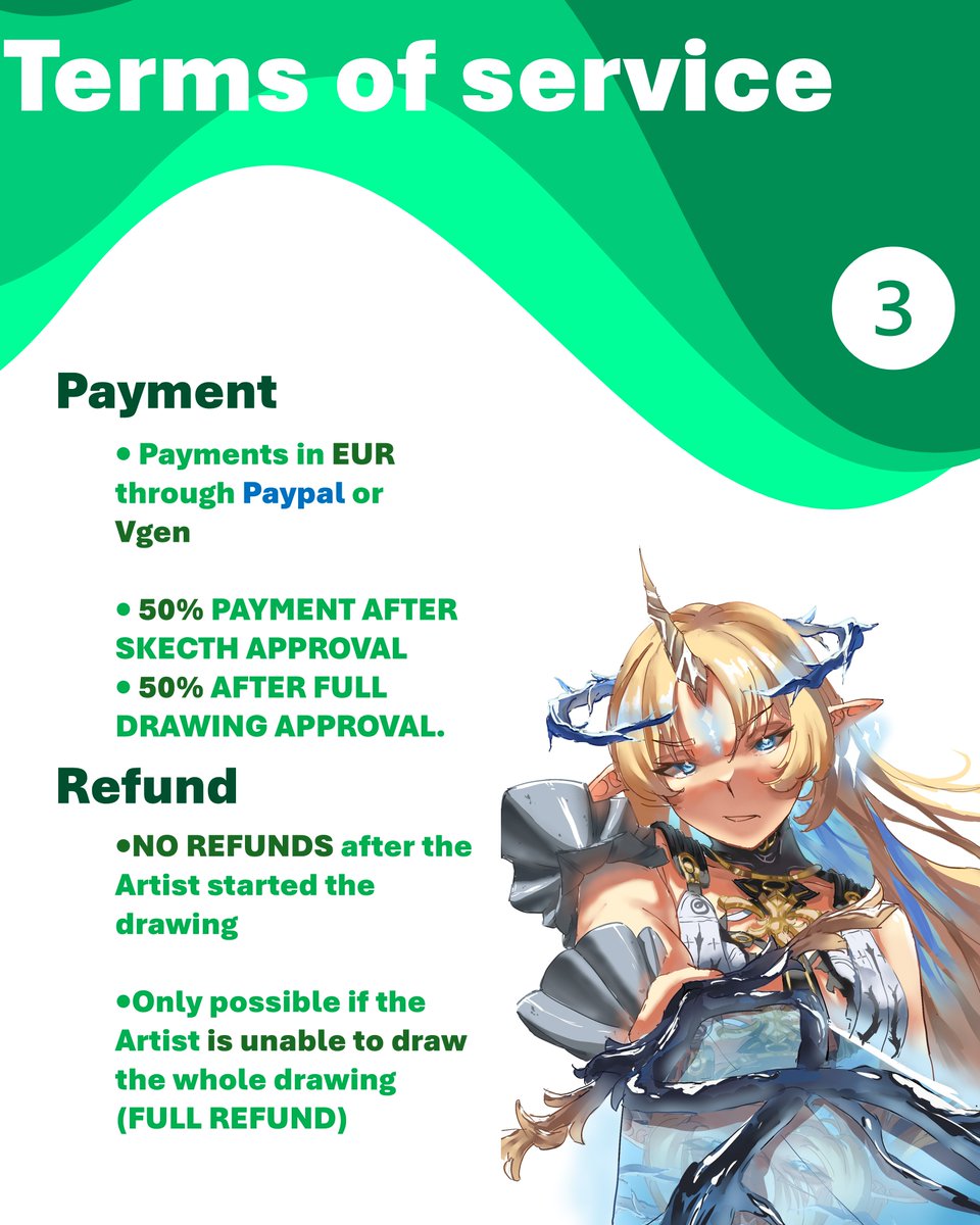 hakuzaart's tweet photo. ✧ COMMISSION INFO ✧

More information about TOS (terms of service in VGen, link in bio)

Retweets are highly appreciated thank youu 😆
#commissionㅤ #commissioninfo #vgen #retweet https://t.co/VlzSmbWmGZ