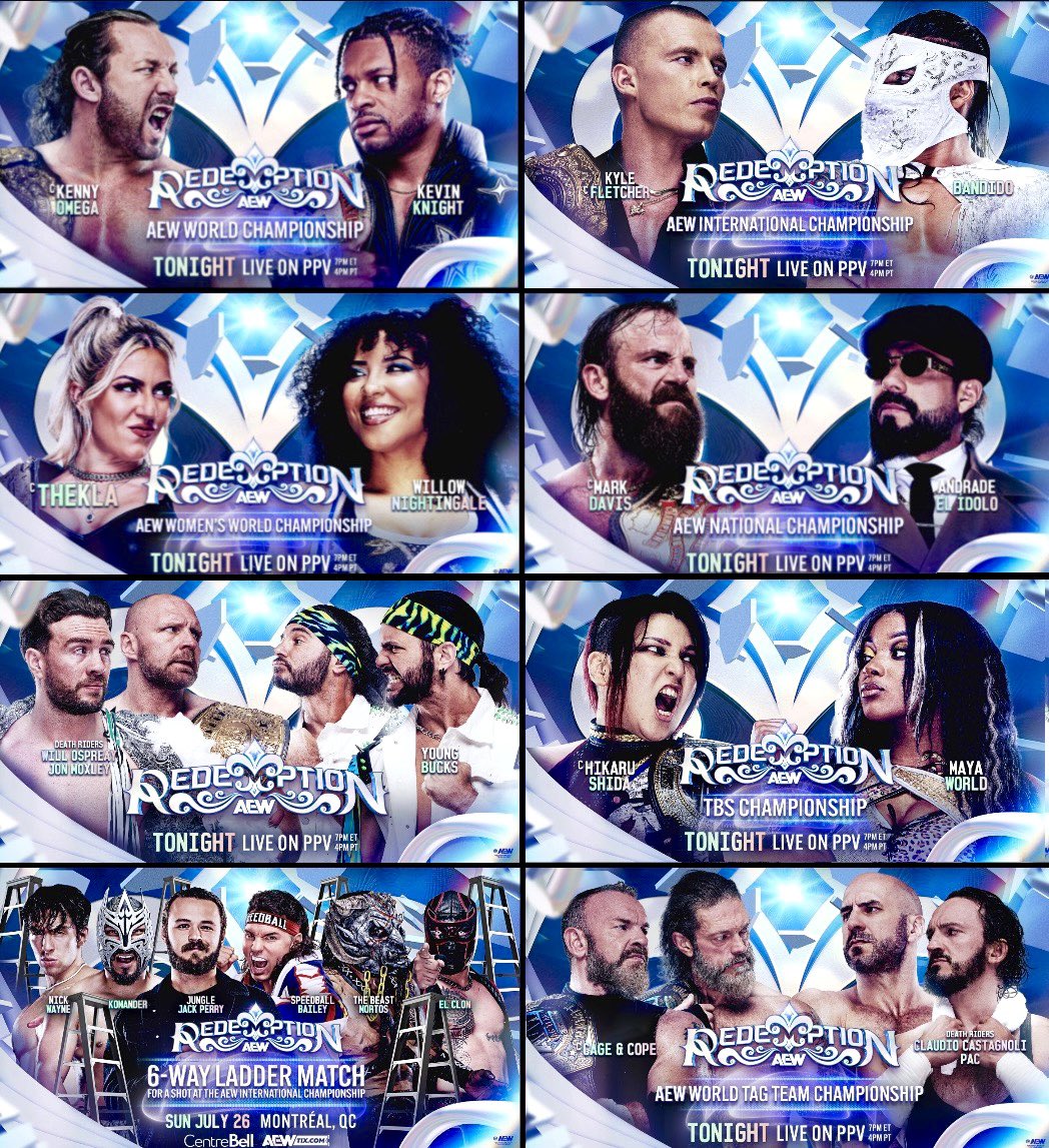 7700saint's tweet photo. From what I’ve been seeing on my timeline, I feel like I’m in the minority when I say that the Redemption card for tonight looks awesome. The “thrown together” criticisms are extremely valid, but I don’t see a world where this card doesn’t absolutely smack when the time comes https://t.co/O8wMyOdCsq