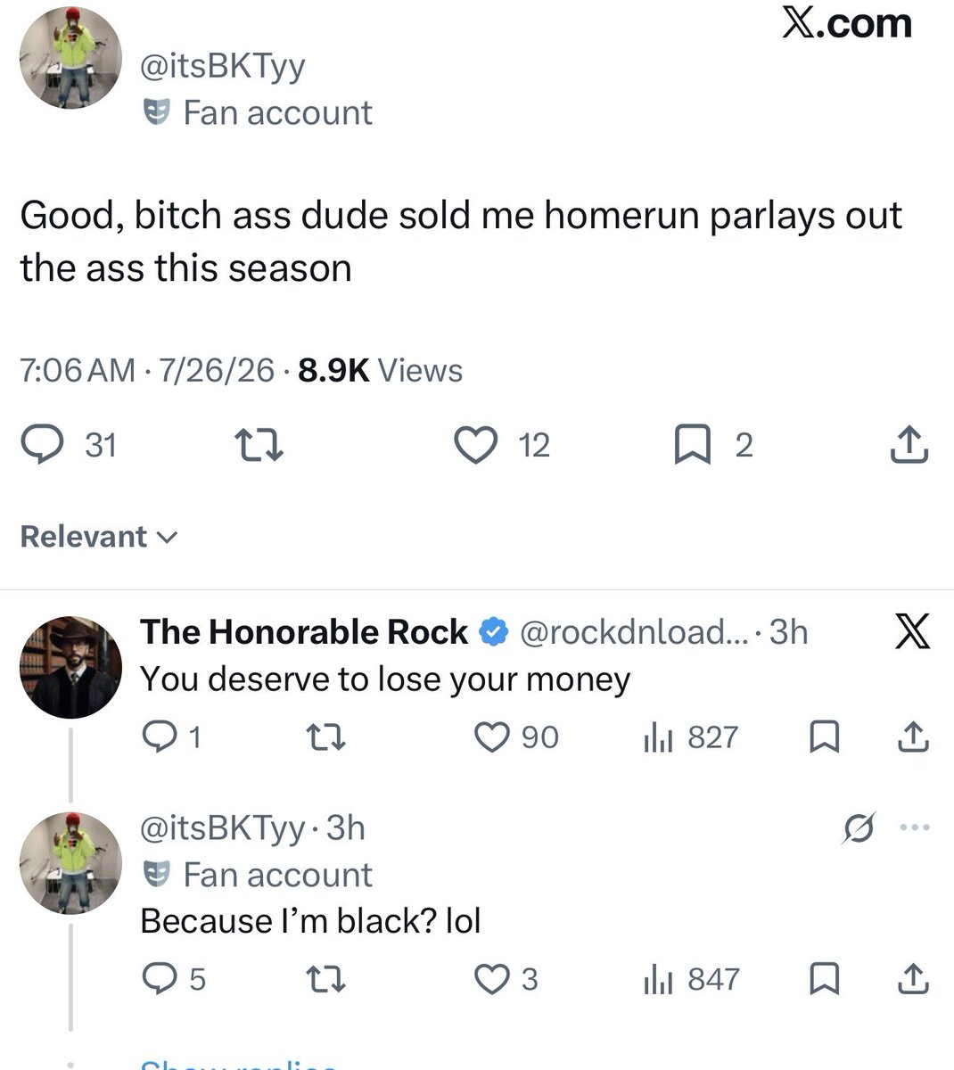 Professional Punter tweet media