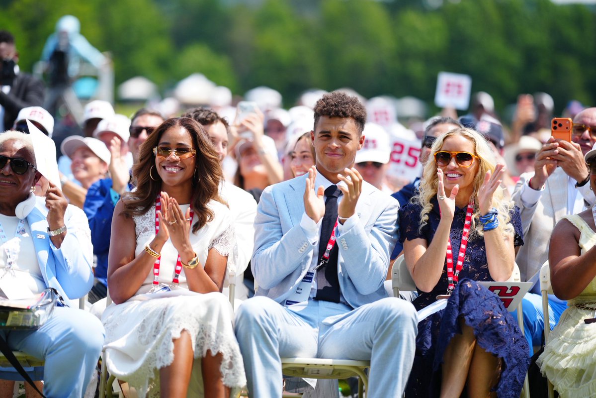 Braves's tweet photo. Meanwhile in Cooperstown…🤩 https://t.co/wLDMSFffib