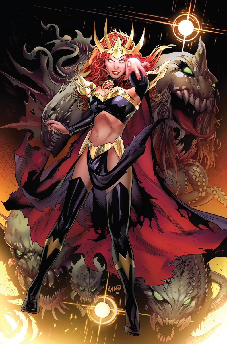 DailyMutantsX's tweet photo. Today’s Mutant of the day is Madelyne Pryor A.K.A The Goblin Queen!

First Appearance: Uncanny X-Men #168 (January 1983)

Created by: Chris Claremont &amp; Paul Smith

Powers: As Jean Grey’s clone, Maddie has all her telekinetic powers, &amp; is also a powerful sorceress!
And she’s HOT!! https://t.co/dhmSbBeZ3y
