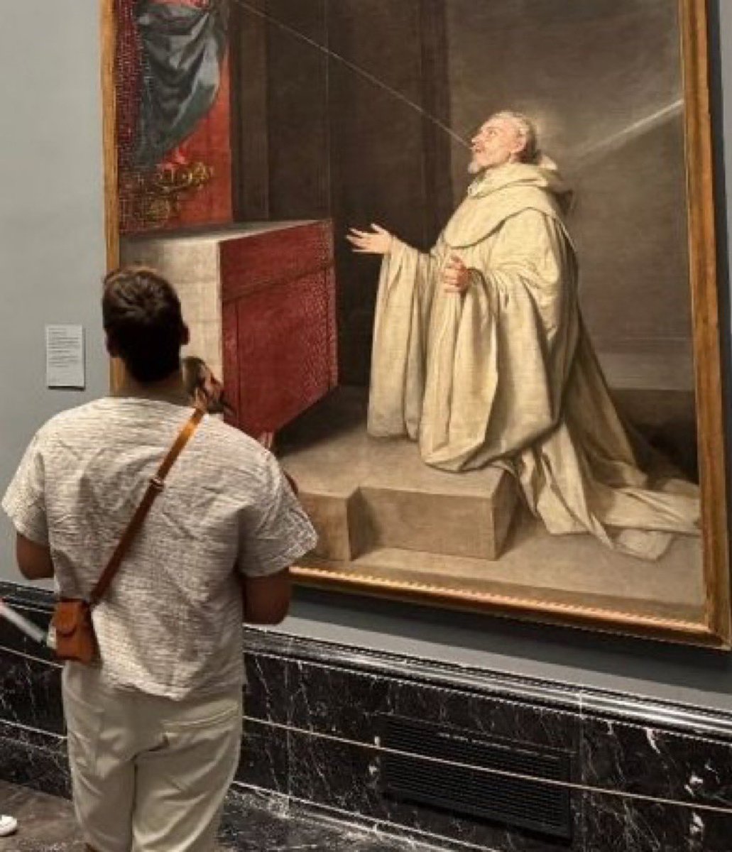 rompeolastan's tweet photo. arte admirando arte https://t.co/d7KDR4lPfD