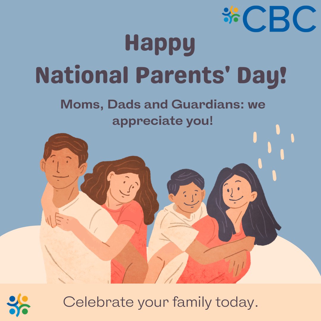 CBC_Psychology's tweet photo. Parent/child relationships can be tricky, complicated and taxing. But positive parenting can also be immensely rewarding - and make a real difference in helping children who are struggling with mental health disorders.

 #NationalParentsDay  Celebrate positive parenting today https://t.co/Vk6ZeRLFdN