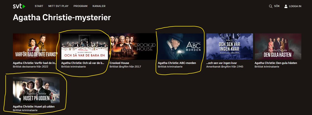 ThomasIvar62's tweet photo. #SVTPlay De bästa från sommarens Agatha Christie serie. John Malkovich är utmärkt som Poirot i ABC morden. https://t.co/wHUuDqgCLk