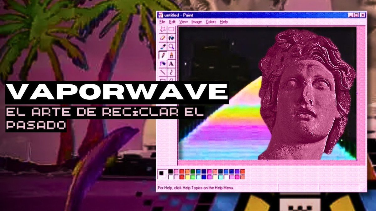 RadLuza's tweet photo. El vaporwave es un género que ha tenido una historia desde luego interesante, trascendiendo en nuestra cultura moderna. En este documental exploro su cronología y se discuten diversos temas como su posible muerte y su aparente concepto anti-consumista 👇 https://t.co/5ApTeNsavv https://t.co/KRxG2dawdR