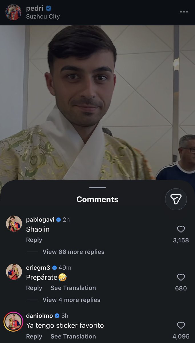 GBarca_'s tweet photo. Oh I just know Pedri is getting flamed on that WhatsApp group 😭😭 https://t.co/jRKACKOL4D