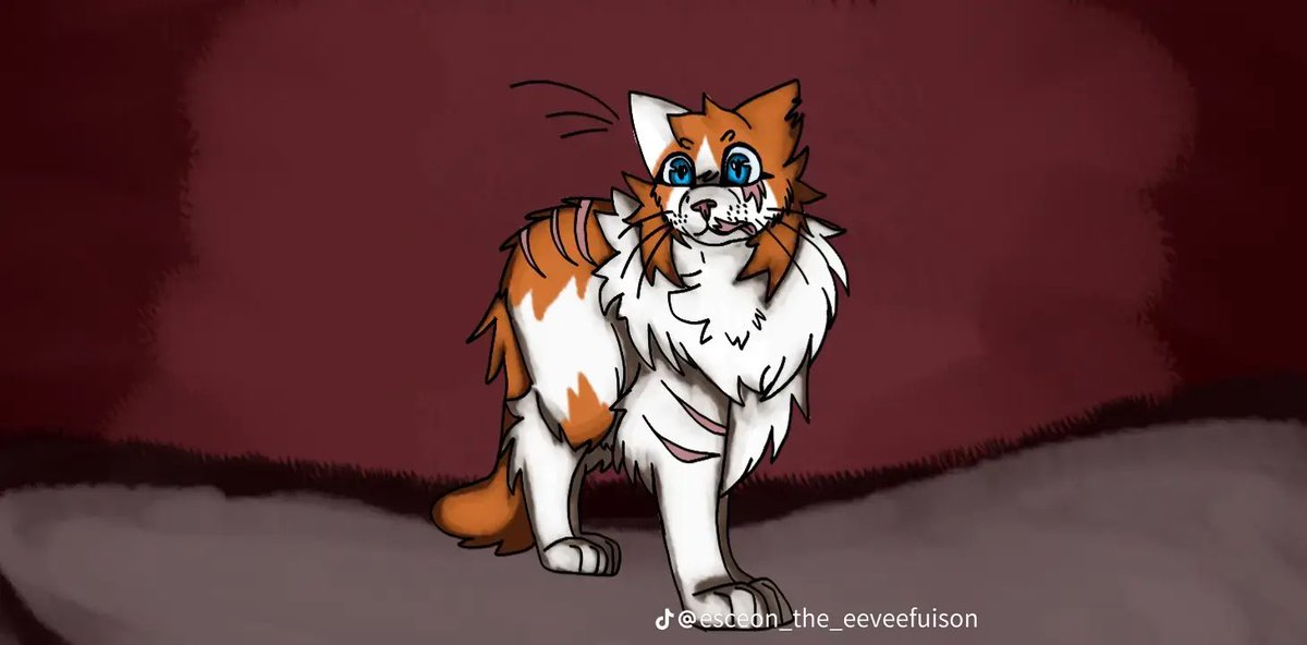 Janefirekat's tweet photo. Old warrior cats art #warriorcats #brightheart https://t.co/cKAJL4Fk8s