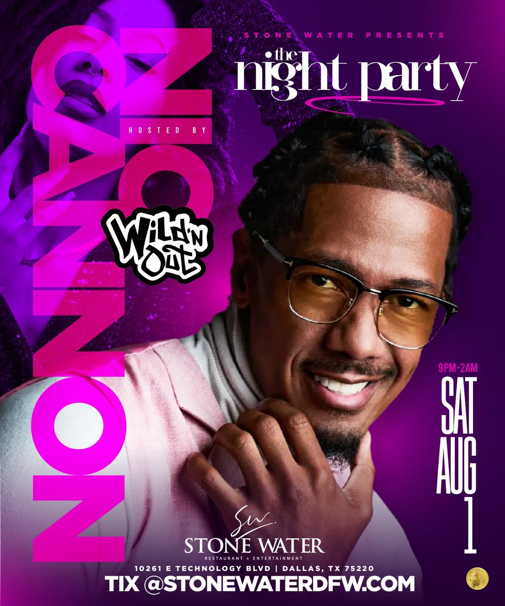 NickCannon's tweet photo. DALLAS YโALL SEE IT! ๐ฅWe #WILDNOUT all weekend! Pop out at our DFW Talent Search + Night Party. https://t.co/OHAT256Wo3