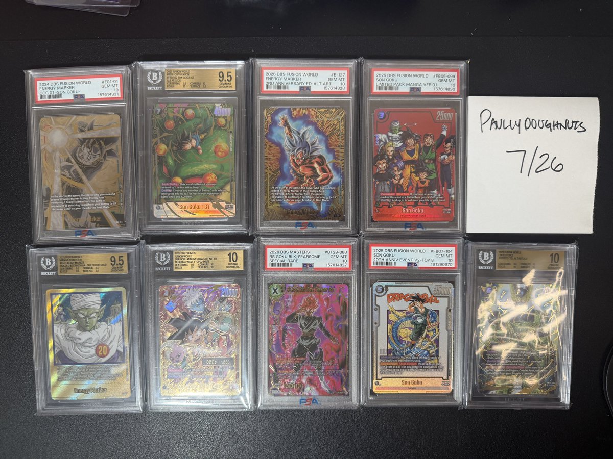 paullydoughnuts's tweet photo. TCG LOT

$22k comps 

$19k shipped 

Likes and reposts appreciated https://t.co/EpmIIvzsVQ