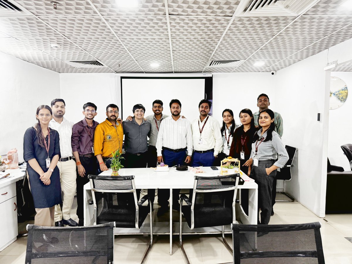 _Pranchal_Gupta's tweet photo. Two years of an incredible journey... and such a beautiful celebration 🏆❤️

A sincere thank you to the entire Team TROIKA for all the love, appreciation, and the wonderful celebration🎉

You made this milestone one of the most memorable moments of my journey 🤝🏆
#pranchalgupta https://t.co/rDr2wET09x