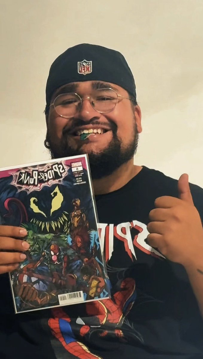 bigizzotheMT's tweet photo. I did a video with all my spidey comics and these are some screenshots from it 
You can see the joy of me holding my collection lol https://t.co/8ucaAOJbSD