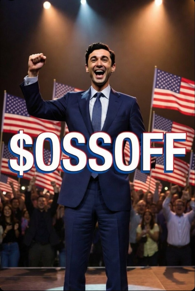 JonOssof_SOL's tweet photo. @HookedOnMEME $OSSOFF will beat ✊ $AOC $KAMALA $HARRIS $GAVIN $NEWSOM $BURNIE and then 🚮 $VANCE $RUBIO $TRUMP https://t.co/iII81xtQPS