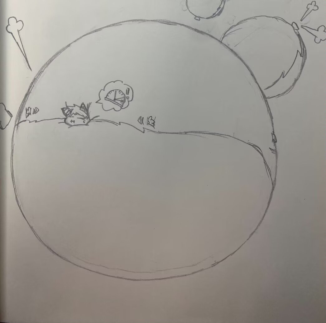 AchenHester's tweet photo. @RatcoonBalloon Next step is fragmentation（？ https://t.co/TP2JTcDsTC