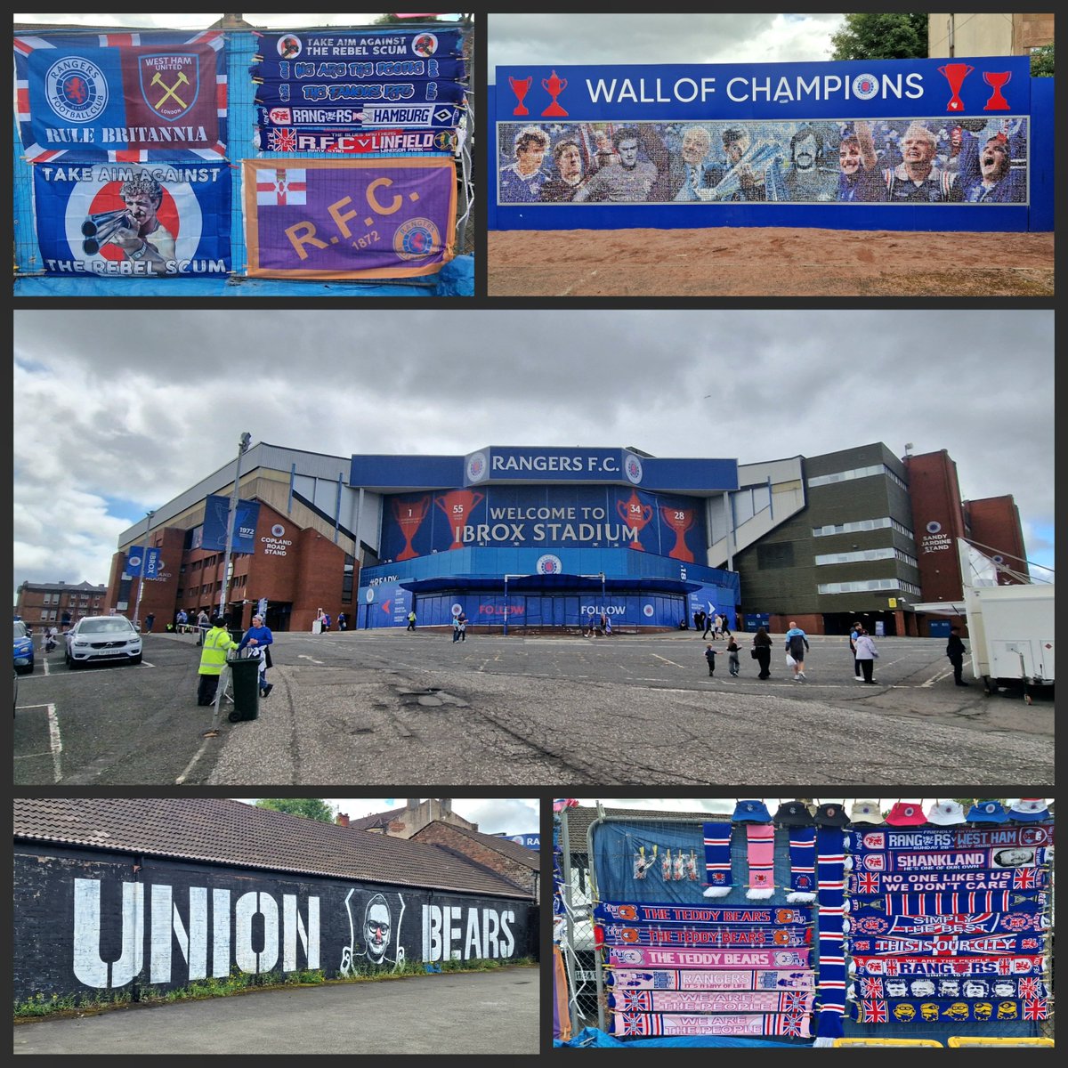 KevWHU42's tweet photo. New Ground Tick. 
Pre Season Friendly. 
Ibrox Stadium. 
@RangersFC(0)0 @WestHam(0)0. Att: 48,000+
The travelling Hammers fans were in great voice during this stalemate in Glasgow.
An enjoyable visit to this iconic stadium.
Best wishes to both sides for the season. 
#groundhopping https://t.co/OtIFBsuO2K