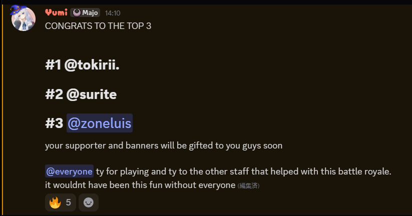 Shade_ette's tweet photo. got myself a nice little 3rd place in DIHB https://t.co/OnaKI0TvLz