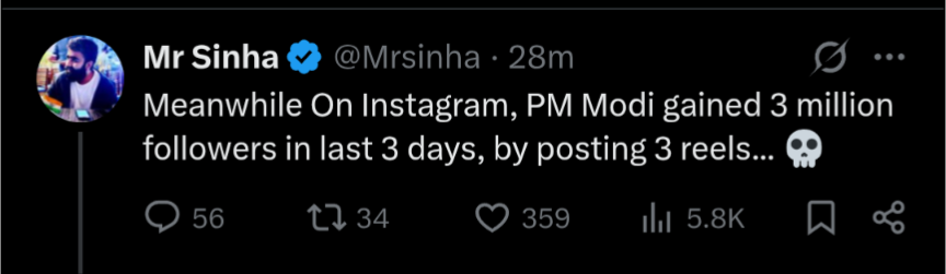 Xray_India's tweet photo. @Mrsinha Bolo resign kar de aur reels banaye, badhiya hai. 

21 baccho ke family se maafi kaun maangega? 

This government is always reactive, never been proactive.... https://t.co/QlJdoz5qnz