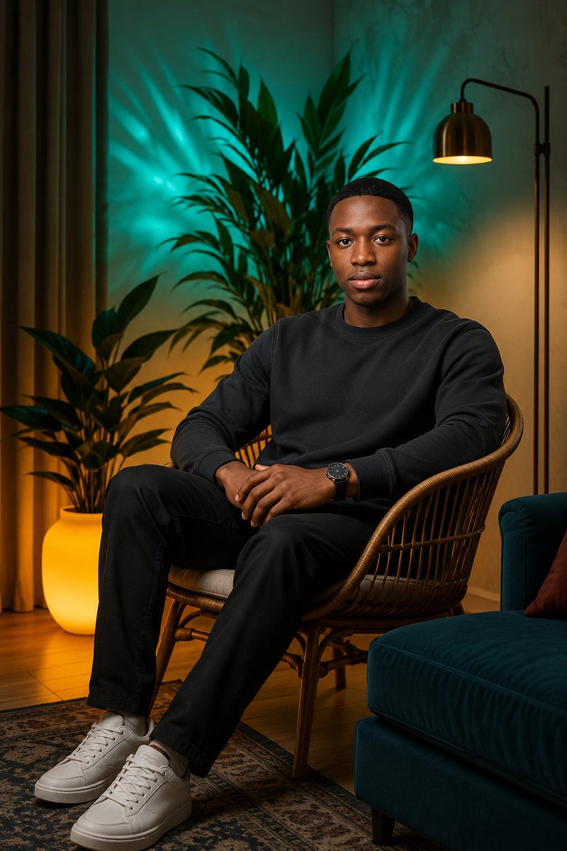 Luxury Living Room Editorial Portrait