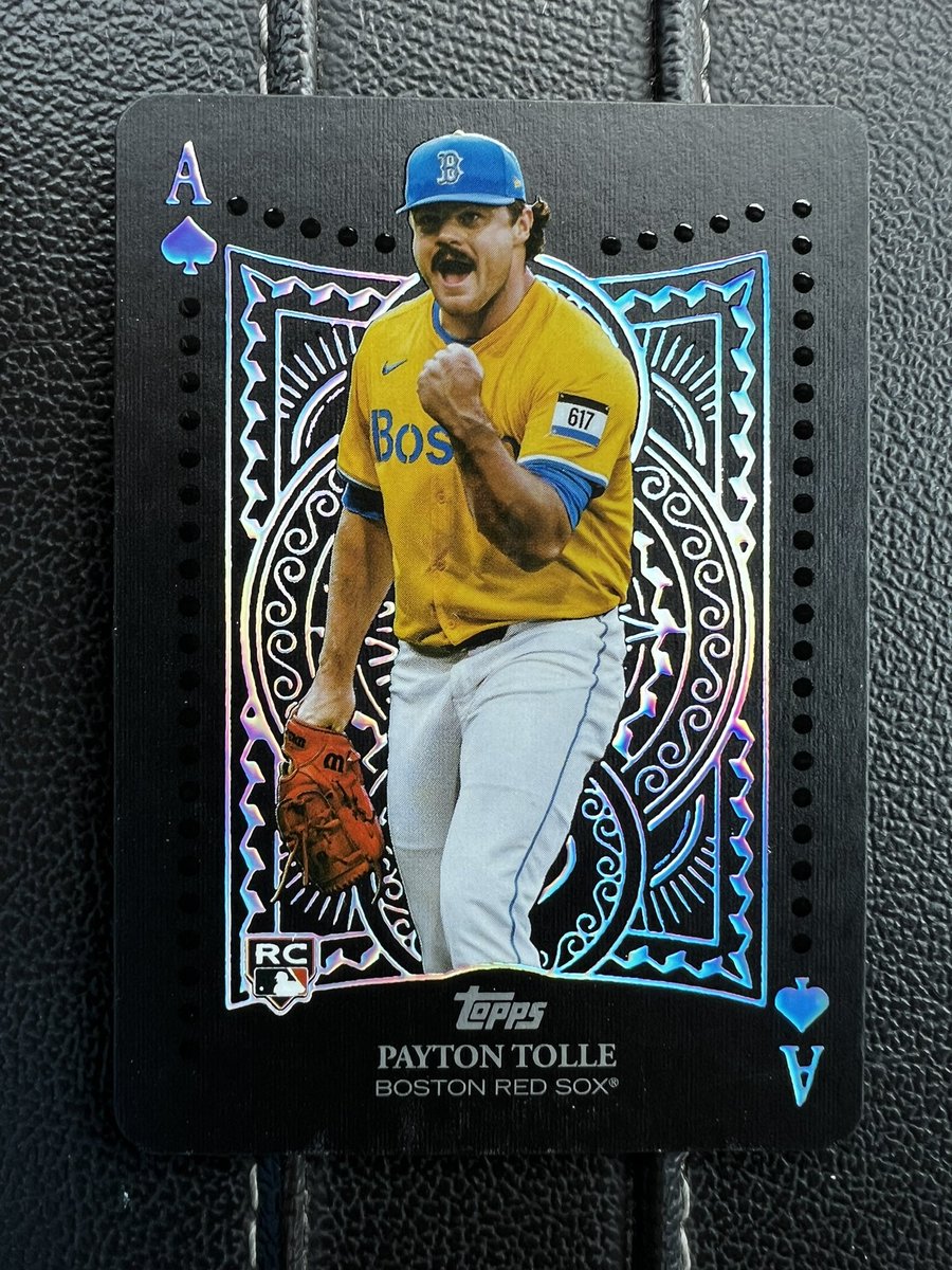 CavsCards's tweet photo. @CardPurchaser My hanger box luck continues.  2026 Topps Series 2 All Aces Payton Tolle Boston Red Sox #AA-19 SSP @RedSox
 @jcavcards was with me we have had some amazing rips. But this is one of our biggest to date!!  #redsox #PaytonTolle #carrips https://t.co/rrvdzhZ1sS