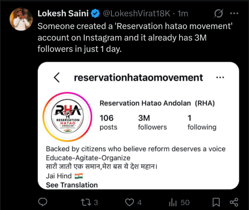 Xray_India's tweet photo. @LokeshVirat18K In a day or two, this account will be held in India by the government.

Nothing gonna happen... https://t.co/V4vHRvk6vU