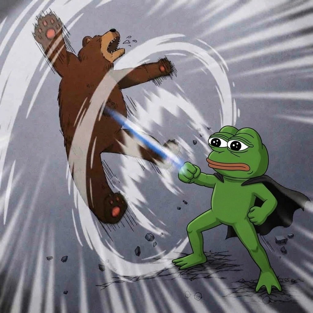Memelifer_Ski's tweet photo. $Pepe will destroy the bears and reach 69 Billion https://t.co/HuHcf8kjma