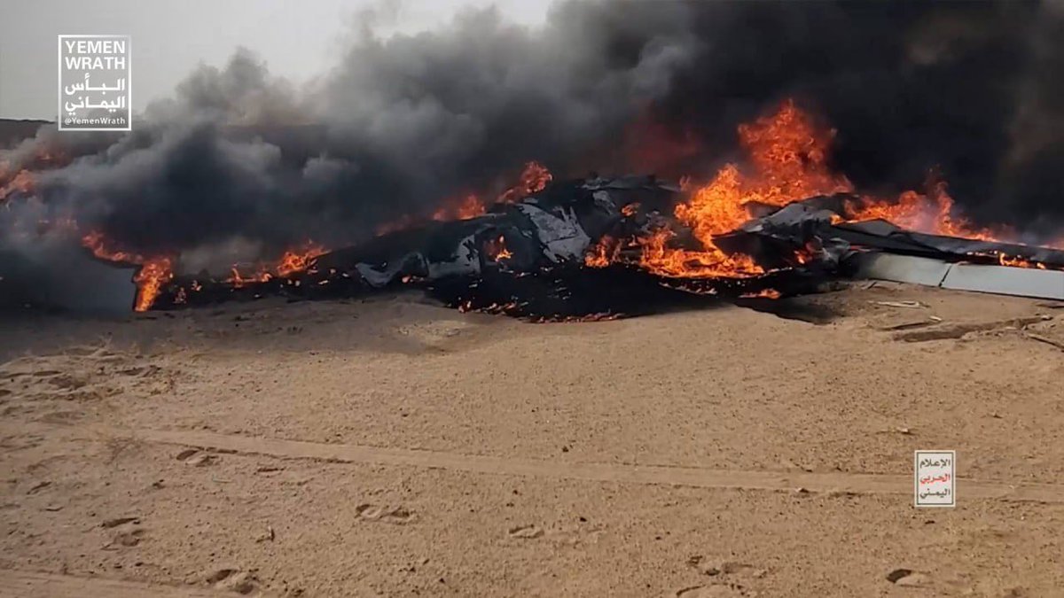 TheSaviour's tweet photo. 🇾🇪🇹🇷🇸🇦 The Houthis downed a Turkish-made Bayraktar drone belonging to Saudi Arabia in the airspace over Al-Jawf province. https://t.co/WfoEWDFnTo