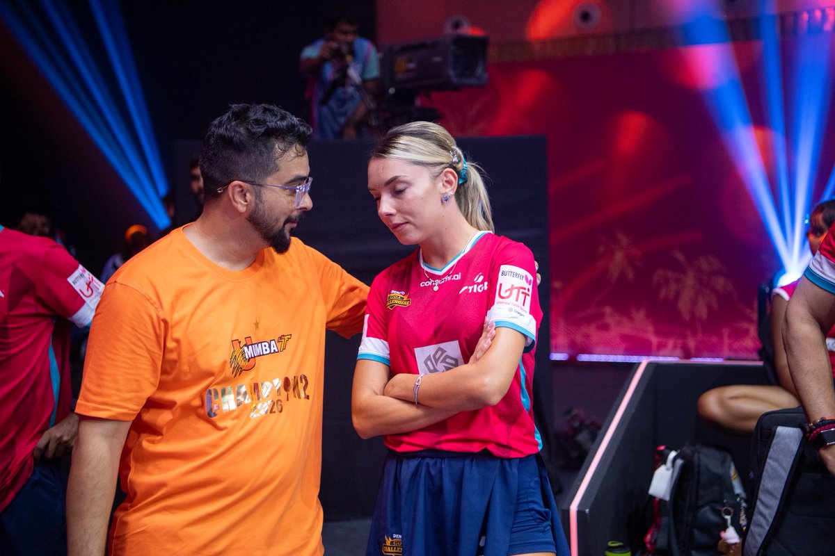 UltTableTennis's tweet photo. More than just a game! 🫂
 
#ButterflyUTT | #ThatsThePoint https://t.co/ohppQ9QYUs