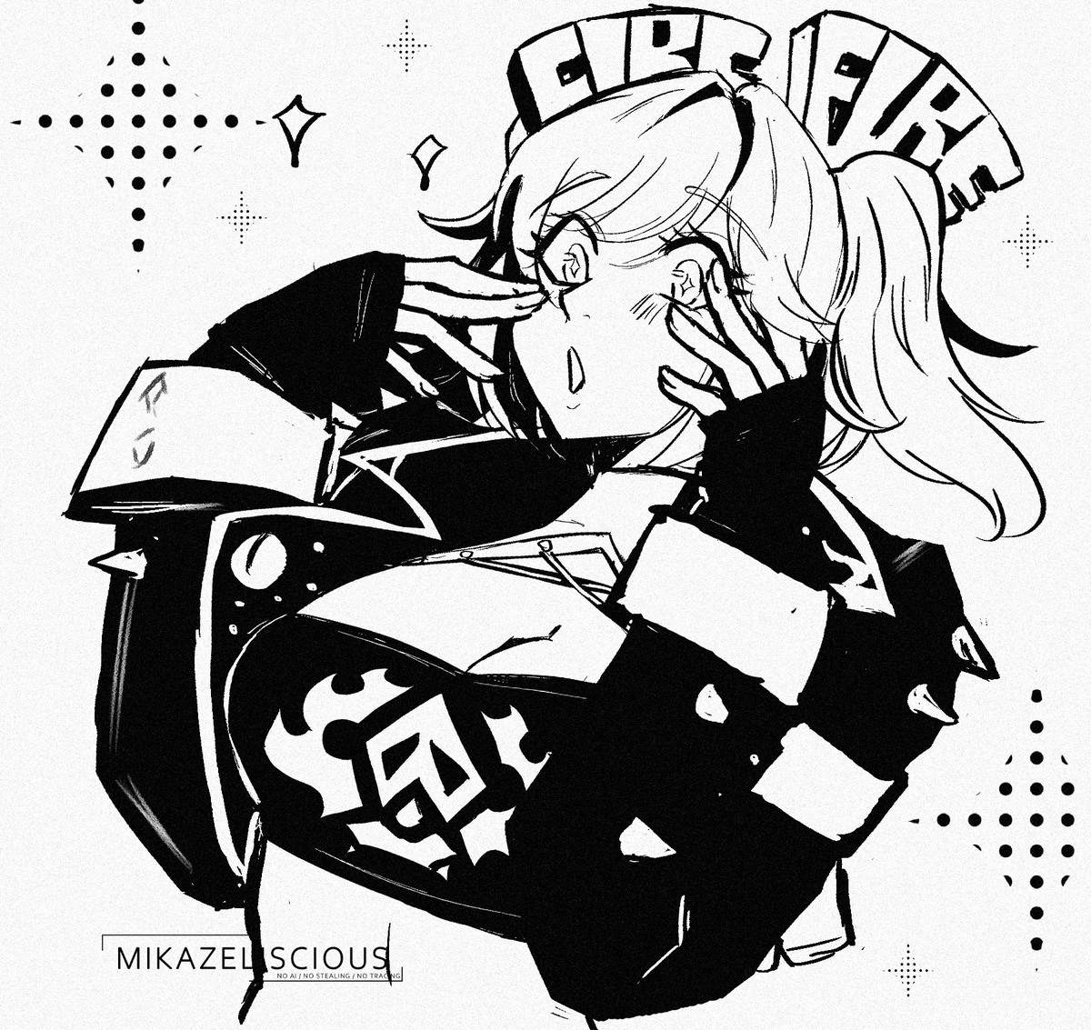 mikazeliscious's tweet photo. a quick lil burnice for warmup #zzz https://t.co/FLyMFzpGYQ
