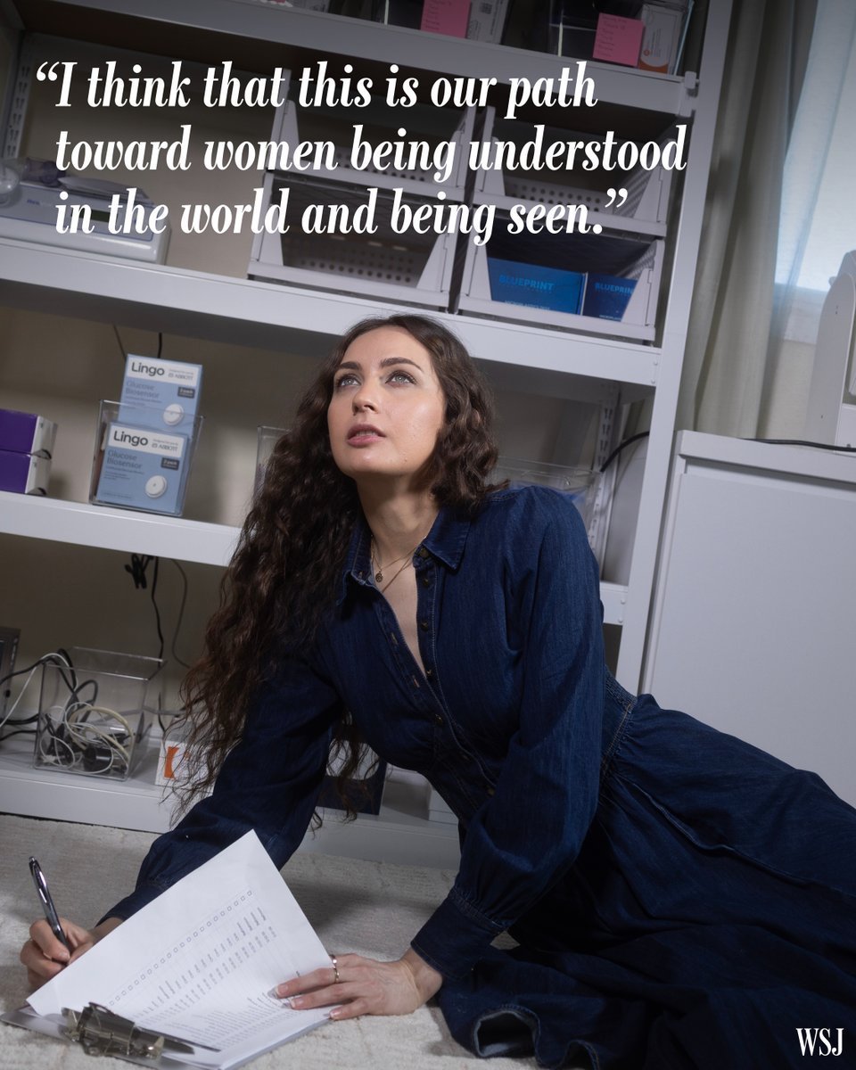 WSJ's tweet photo. Kate Tolo helped turn Bryan Johnson into a star of the longevity movement. Now she’s on her own public health journey. 🔗 https://t.co/0tvm4XW5pp https://t.co/K0tPdBPnNG