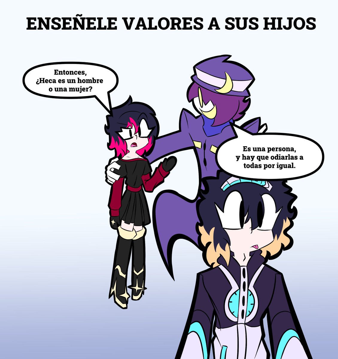 EclipsKIT's tweet photo. Educando a la nueva integrante

#originalcharacter https://t.co/V9aEJ6pzc9