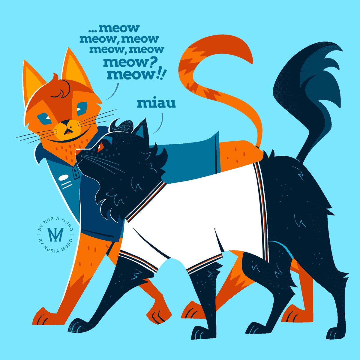 nuriamurogio's tweet photo. “meow meow” “miau…” #mv33 #sp11 https://t.co/XrmzTNLPz8