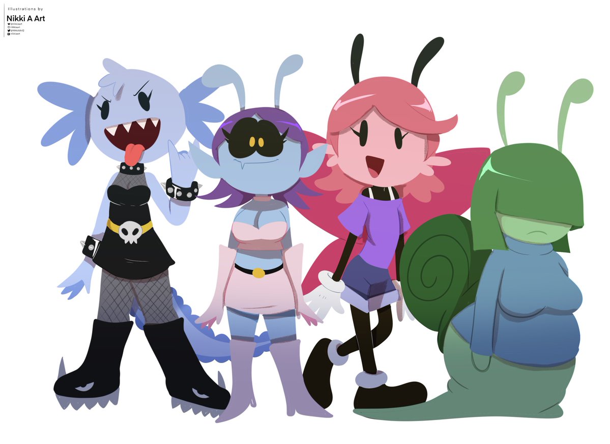 NikkiAArt2's tweet photo. Some commissions I finished! If you want me to draw anything, I still have slots open for $10 commissions! #commissionㅤ #art #illustrationㅤ https://t.co/eF9jINBgrM