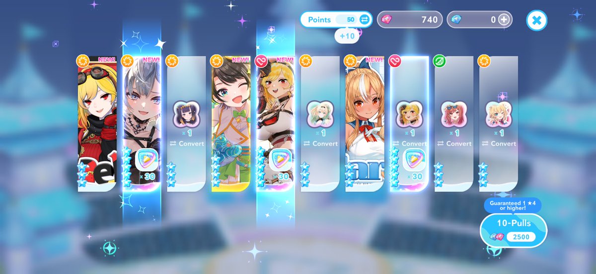 Velasgorm04's tweet photo. *Gets a pull of 3 SSR in holodori*
Finally all my selected SSR girls!
*Gets Ela Dupe*
 #Kaelaif #holodori https://t.co/rOP8lGNK0J