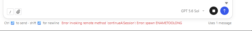 denneai's tweet photo. @fkadev @melih_cat I keep getting this https://t.co/sxsc1AVtWp