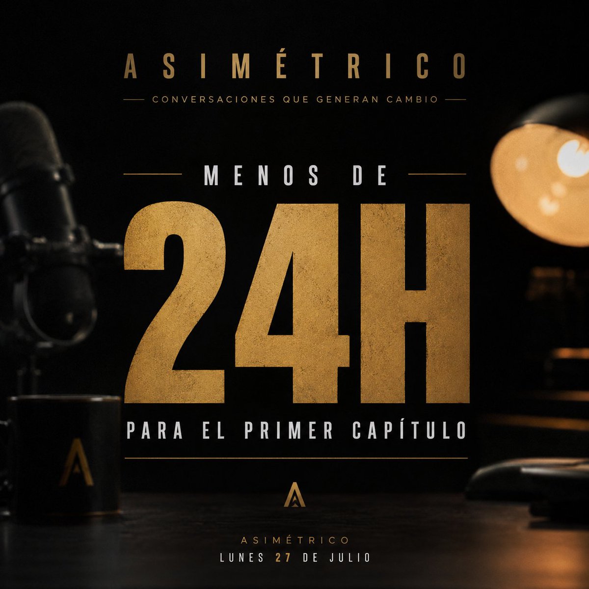 asimetricopod's tweet photo. 🕖Lunes 27 de Julio a las 19H https://t.co/L4LHZGh9dt