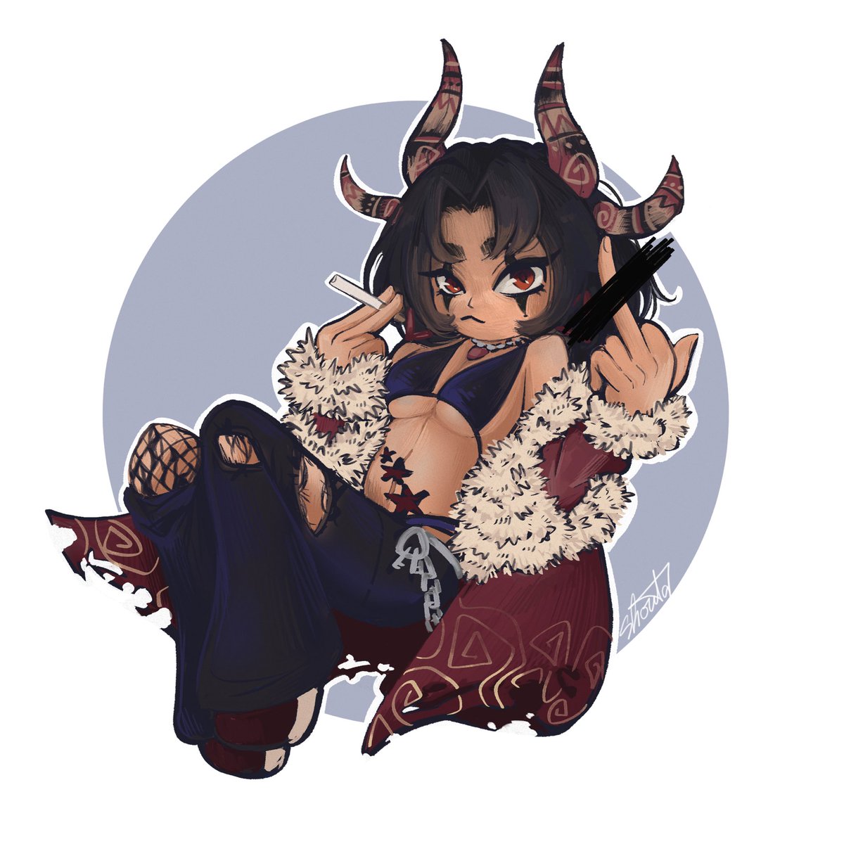 shouta_vt's tweet photo. #artfight Attack to Malazitesfoe on insta ✨✨ https://t.co/RWen6hCR7L