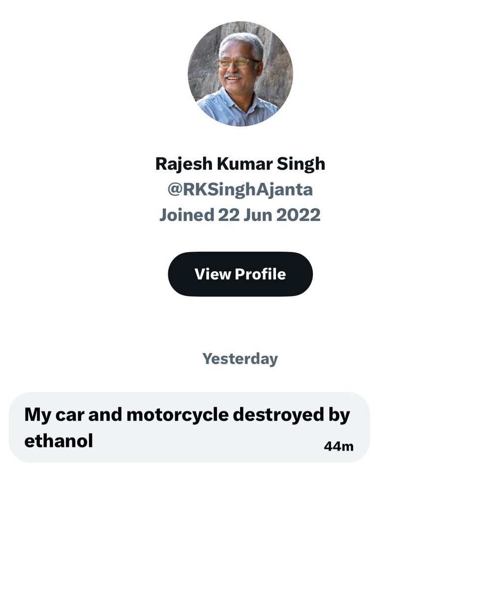 E20JantaParty_'s tweet photo. Car &amp; Motorcycle Destroyed by Ethanol https://t.co/lT5nAF7bBT