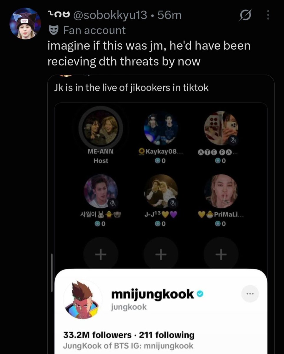 Voice_of_JK97's tweet photo. Shippers are the worst Jungkook's antis and all the people that still condone their behaviour/edits/jokes are part of the problem.

Army's fandom became toxic the moment it allowed these mental people to be part of it.

Fucking leave Jungkook alone and care about your real faves. https://t.co/tFM499394q
