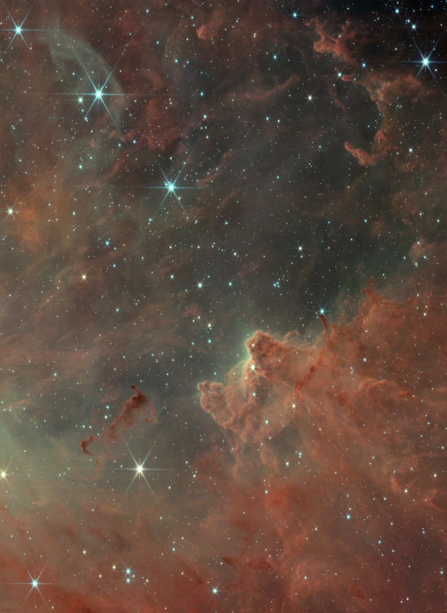 landru79's tweet photo. James #Webb Space Telescope #JWST

Diving Deeper: uncovering the full spectrum of accretion and outflow in the heart of the Carina Nebula

#HH-902
2025-07-22
Reiter, Megan.
NIRCAM  f444w-f470n f444w f150w2-f164n f150w2-f162m

https://t.co/uoCk9Xuh9i

NASA/ESA/CSA/STScI/j. Roger https://t.co/naZmPufbIR