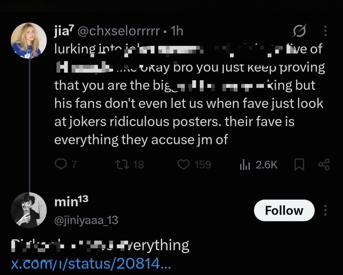 protectforjjk's tweet photo. 🐰‼️ What is PJms obsession with spreading misinformation about 🐰 and getting mad about it?

REPORT AND BLOCK

> Adult content
> Hate 

https://t.co/dPSAu7m51f 
https://t.co/zy96QxzWSL 
https://t.co/9Sw21YNKIT

Goal: 50 replies https://t.co/K53rLEYW7g