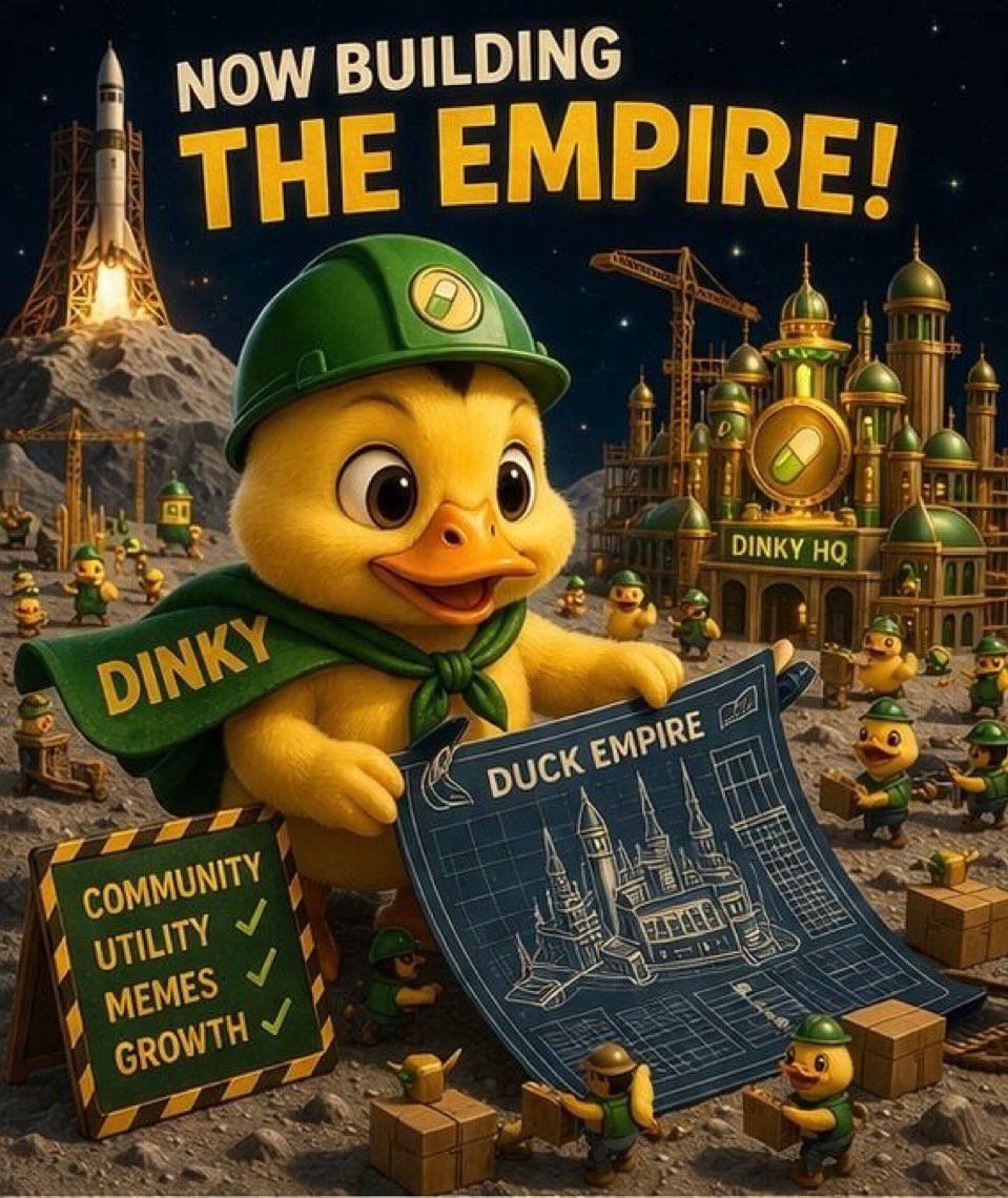 Objcrypt1's tweet photo. @MrWhale Everyone’s chasing the next big memecoin.

I’m chasing the one with a real story.
$DINKY isn’t just another ticker,it’s a movement built around resilience and   By an organic community.

Grab your bags 

CA: 3YNCESdqhSgvsD4aARHC4rdqXpjyW9CWjosH82hNpump https://t.co/pEvNjfLTgo