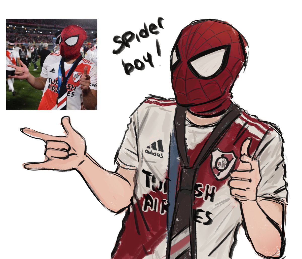 ttina_9's tweet photo. spider boyy #argtwt #julianalvarez https://t.co/Ss7cyUHo1S