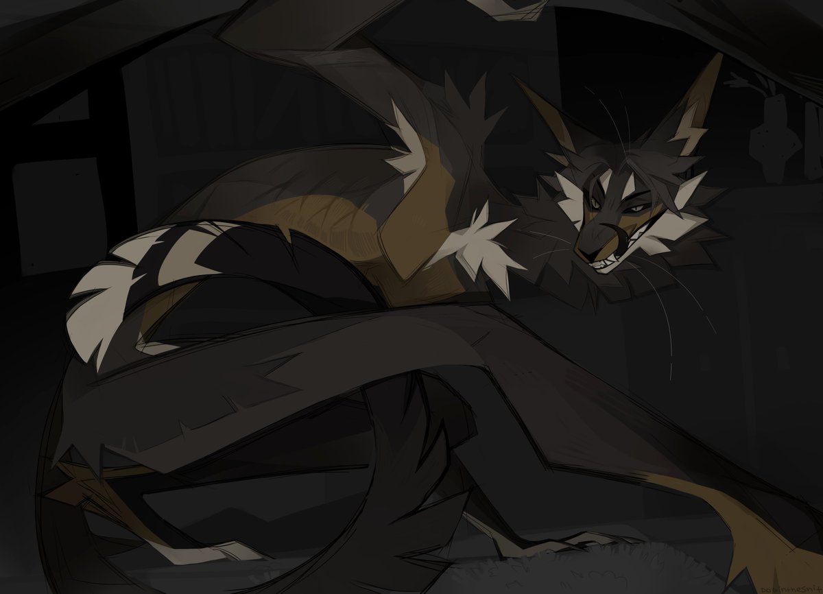 dogintheshit's tweet photo. So you were going to hide?)) 
artfight revenge for @Idzanami_Ratsel https://t.co/hPN8llWO1m