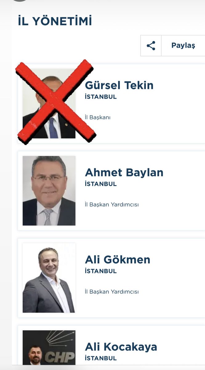 SinanKrcOzturk's tweet photo. Bizler, 39 ilçede örgütün ve üyelerin iradesiyle seçilmiş İl Başkan Yardımcılarıyız. Meşruiyetini sandıktan ve örgütünden alan İl Başkanımız Özgür Çelik’in yönetim kadrosunda, yan yana, omuz omuza mücadelemizi sürdürüyoruz.
Bizim yönümüz de yolumuz da bellidir! Kayyum zihniyetinin, hukuku yok sayan butlan heveslilerinin ve saray rejiminin gölgesine sığınanların yanında asla yer almadık, almayacağız.
Buradan, adımızı ve irademizi kendi ikbal hesaplarına alet etmeye kalkışan Gürsel Tekin’e açıkça sesleniyorum;
Bizim adımızı kendi korsan listelerinize, gayrimeşru yönetim kadrolarınıza yazma cüretini nereden alıyorsunuz? Bizler sizin siyasi pazarlıklarınızın unsuru da masa başı oyunlarınızın figüranı da değiliz! Rızamız, bilgimiz ve irademiz dışında adımızı kullanan bu anlayışı reddediyor; bu yaklaşımı kınıyoruz. Adımızı o listelerden derhal çekin!
Bizim İl Başkanımız Özgür Çelik’tir. Örgütün iradesi satılık da değildir, devredilebilir de değildir!
@szctelevizyonu @halktvcomtr @SuatToktas @fatihportakal @KucukkayaIsmail @gokanzeybekyeni @ozgurcelik1919