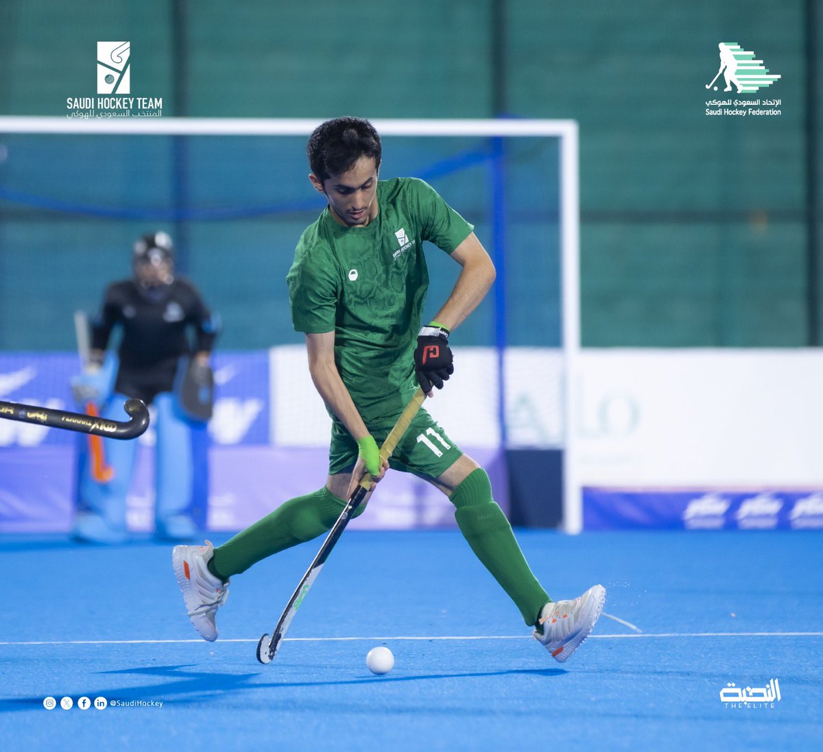 SaudiHockey's tweet photo. انتهت رحلتنا في بطولة آسيا، لكنها تمثل بداية فصل جديد في مسيرة الهوكي السعودي🇸🇦🏑

أول مشاركة آسيوية منحت لاعبينا خبرة ثمينة، ورسخت خطواتنا الأولى نحو بناء منتخب قادر على المنافسة مستقبلًا.

شكرًا لكل من دعم وساند الأخضر في هذه الرحلة، والقادم بإذن الله يحمل المزيد من الإنجازات💚

#المنتخب_السعودي_للهوكي