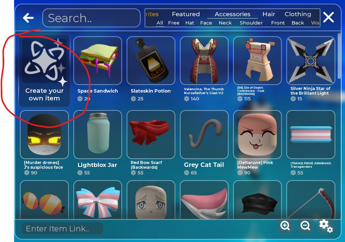 NapsterBlooky's tweet photo. catalog avatar creator you can genuinely go fuck yourself with this shit. https://t.co/USxmwJTrbg
