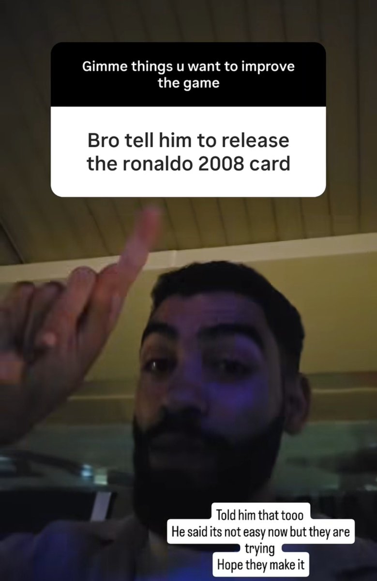 Efootball__PES's tweet photo. 9AL Games asked few questions to the eFootball CEO:

- Africa Server ✅
- Ronaldo 2008 Card ✅
- Paneka Penalty in Mobile ✅
- Nerf El Hadji Diouf 🐐✅
- Spectator mode/ voice chat in game✅
- Move the GK during penalty✅

CEO 🗣️: On the Ronaldo 2008 card, It's not easy but we're trying

@we_konami @play_eFootball